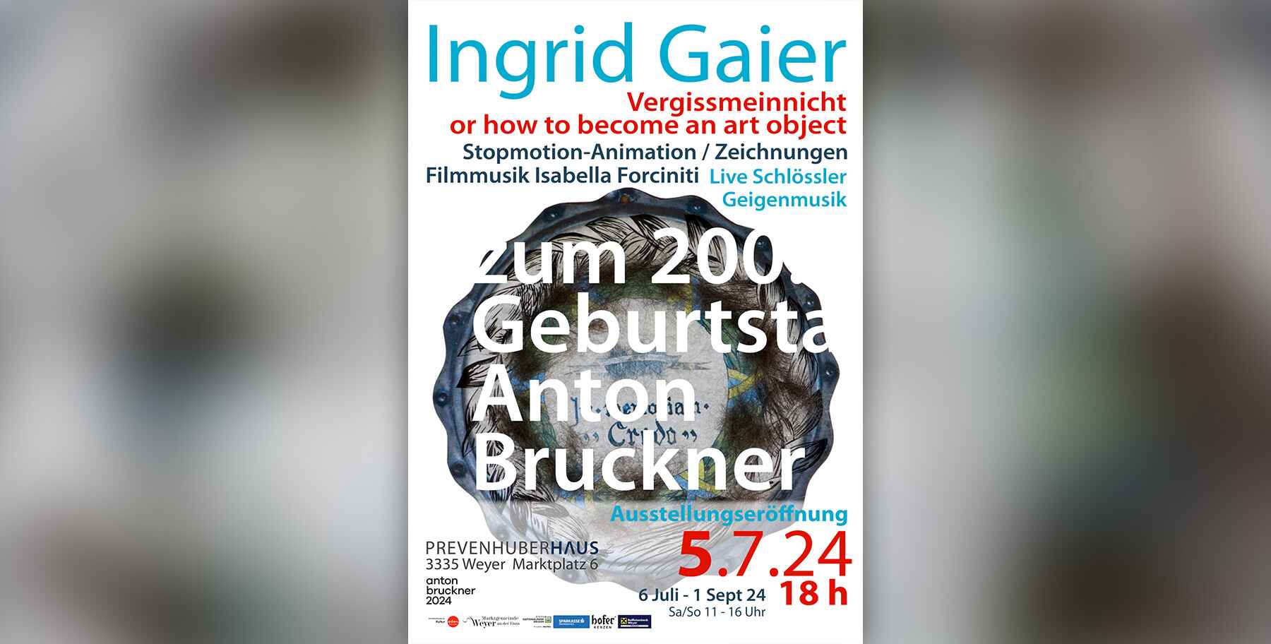Ausstellung | Vergissmeinnicht or how to become an art object!