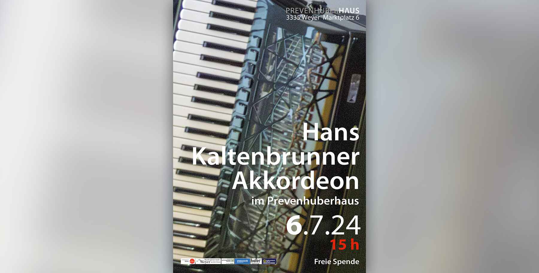 Konzert | Alpiner Sound auf dem Akkordeon, Hans Kaltenbrunner