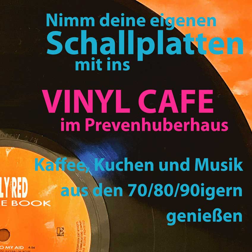 Musik | Vinyl Cafe am 26. Mai 2024 von 11 bis 16 Uhr