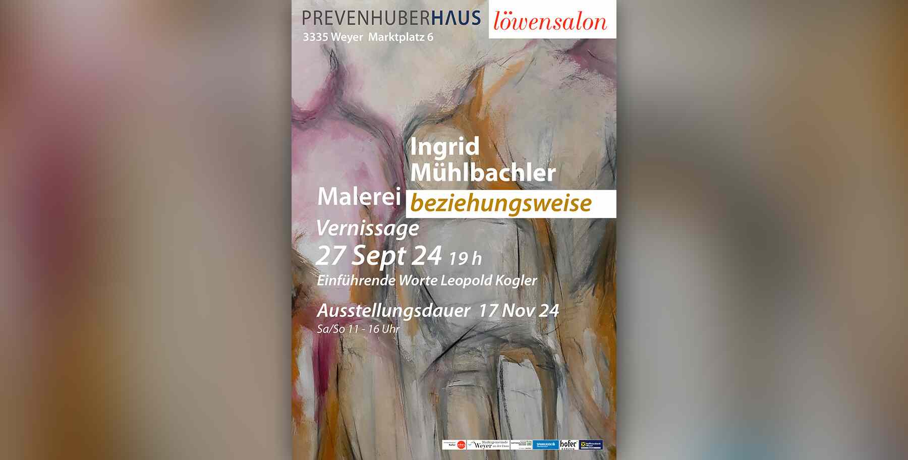 Ausstellung Malerei | Ingrid Mühlbachler