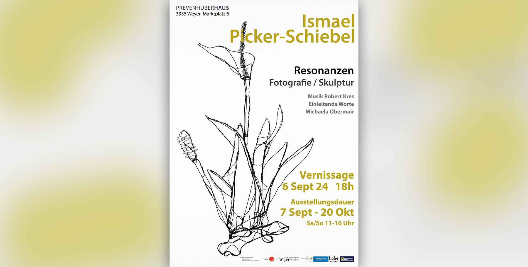 Fotografie und Skulptur | RESONANZEN, Ismael Picker-Schiebel