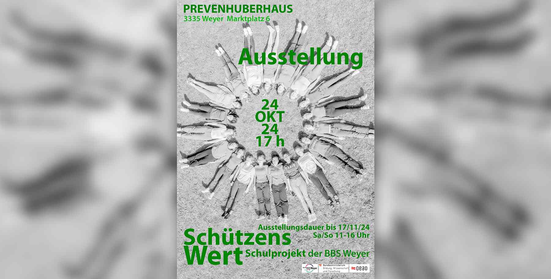 Ausstellung | Schützenswert - Schulprojekt der BBS Weyer