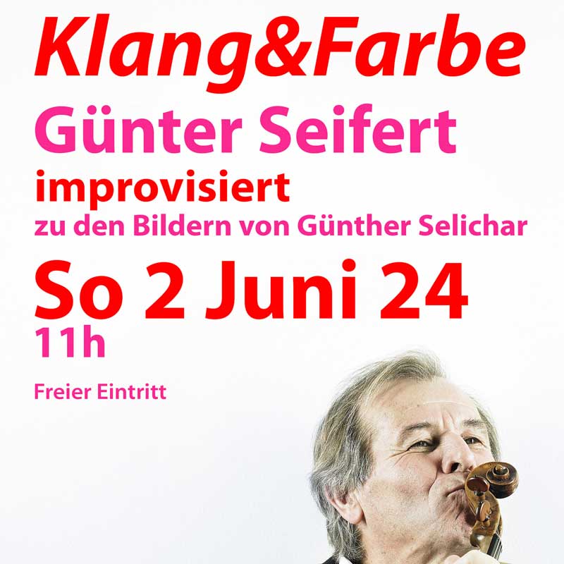Musik | Klang & Farbe mit Günter Seifert, So., 2. Juni 2024, 11 Uhr